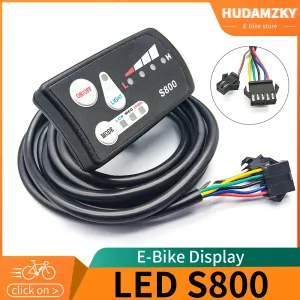 ACCESSOIRES LED S800 Affichage 36V / 48V Affichage Elike Affichage électrique Affichage intelligent pour les accessoires de kit de conversion Ebike