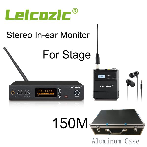 Accesorios estéreo Leicozic en el sistema de monitor de oído Equipo en vivo Equipo de sonido Audio Monitoing Personal Mesa de Som Studio SR2080