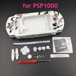 Accessoires Remplacement du couvercle du boîtier de coque en édition limitée pour PSP1000 PSP 1000 Pièce de réparation de la console de jeu