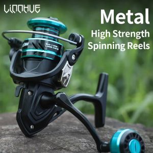 Accessoires Linnhue Fishing Reel HZ10007000 Max Dragage 10kg Métal Grip Spinning Reel For Carp Reel Fishing Accessories Pesca Bass Fish