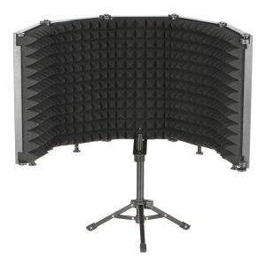 Accessoires lops68/69 3/5 Paneel Studio -ruis Akoutisch scherm Verstelbaar opvouwbare reductie Sound Absorberende microfoon Windschilduitzending