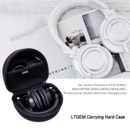 Accessoires LTGEM harde draagtas voor AudioTechnica ATHM50x/M50/M70X/M40x/M30x/M50xMG professionele studiomonitorhoofdtelefoon