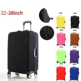 Accessoires Couvertures de bagages Protector Stretch Tissu Suitcase Protector Baggage Baguèmes de poussière pour les accessoires de voyage Fournitures de bagages