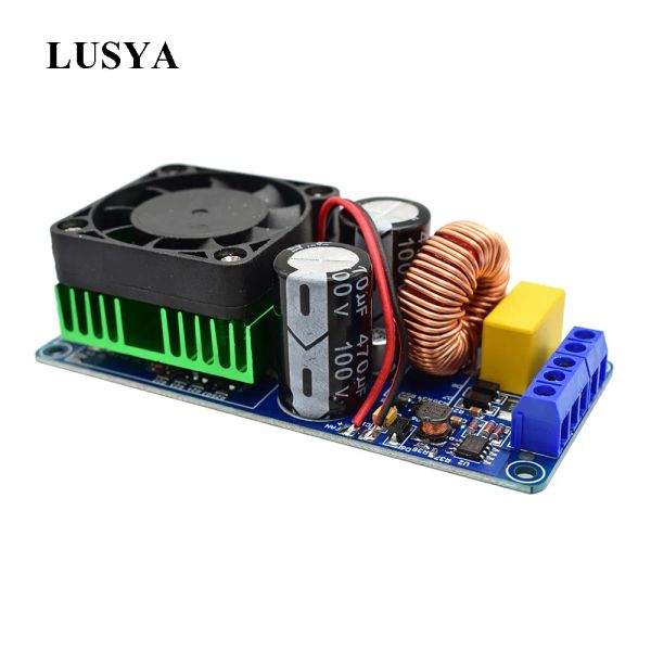 Accessoires Lusya HiFi Power IRS2092 500W Mono Channel Digital Power Board Board Class D Stage Power Amplificateur I3007