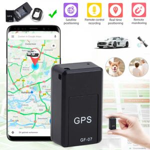 Accessoires Magnétique Mini GPS Tracker Carter Tracking Positionneur de suivi en temps réel Tracking Pets Children Antilost GPS Locator Sim Message Positionneur