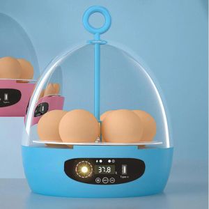 Accessoires Incubateur d'oeufs manuel/automatique couveuse à domicile incubateur automatique de dessin animé mignon USB pour enfants poulet oiseaux canard oie