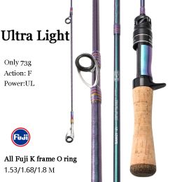 Accesorios Mavllos Rancy Fuji Fuji Pesca con señuelo UL de UL Línea 0.68g Línea 26 lb Itvelirz