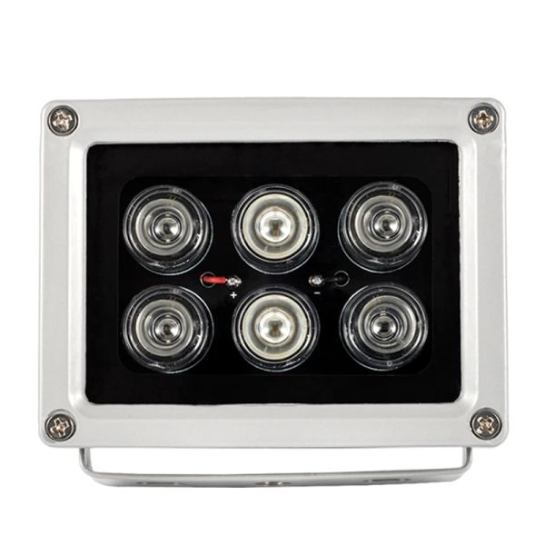 Accesorios Máx 120m Distancia IR 6 LED IR Luces IR 850 nm Visión nocturna IR CCTV Cámara de seguridad Cámara de relleno Iluminadores IR Iluminadores Infrarrojos Lámpara