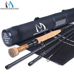 Accessoires MaximumCatch MaxCatch -concurrentie Intouch Nimph Fly Rod voor Euro Nymphing Fly Fishing Rod met Cordura Tube