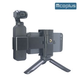 Accessoires MOPLUS Téléphone Mount Support pour DJI Osmo Pocket 2 / DJI OSMO POCKE GIMBAL Smartphone Connecteur Adaptateur Clip de support avec chaussure chaude