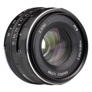 Accessoires Meike 50mm f2.0 grote diafragma standaard focal len voor canon voor nikon spiegelcamera -handleiding len apsc voor sony m43mount