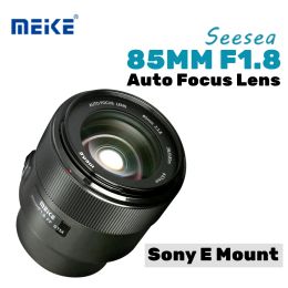 Accessoires Meike 85mm F1.8 Volledige frame Auto Focus Medium Telefoto STM -lens voor Sony Emount Mirrorless Camera's A7S3 A7R4 A9 A7M3 A6600