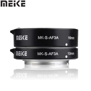 Accessoires Meike Mksaf3a Metal Auto Focus Macro Extension Tube 10 mm 16 mm pour Sony Mirrorless A6300 A6000 A7 A7SII NEX EMOUNT CAMERIE