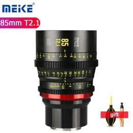 Accessoires Meike Prime 85mm T2.1 Cine -lens voor full -frame bioscoopcamera -systemen voor Canon C700 C500II Sony Venice Sony Fx3 FX6 FX9 Z CAM