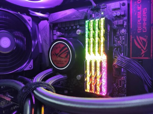 Accesorios Memory Ram Guía de luz Mod para G Skill Trident Z Neo RGB Cambio a Series Royal Mejorar la transmisión de luz Sin desmontaje