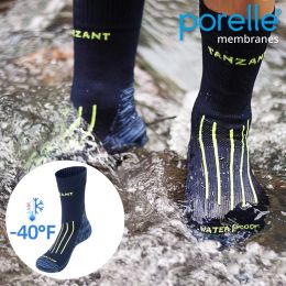 Accessoires Hommes chaussettes étanches Trekking Riding Ski Cycling Camping Fishing Sports Snow Thermal Winter Winter Porelle Membranes