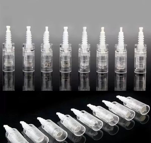 Accessoires Micro aiguille vis cartouche aiguille remplacement Derma Penes cartouche pour Auto Microneedle Derma stylo