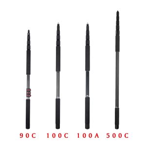 Accessoires Microphone Pole Jieyang JY90C JY100A JY100C JY500C FIBRE DE CARBON MIR MIC STAND RID BRACKET FLASH Speedlite Stick Boompoles