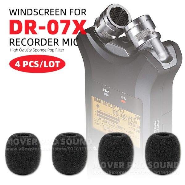 Accessoires Microphone En pare-brise POP Filtre Mic Couverture pour TASCAM DR07 DR07X DR07 DR07X DR 07