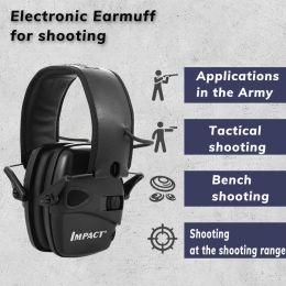 Accessoires Militaire schieten Earmuffs jagen tactische hoofdtelefoon hoorbescherming hoofdtelefoon/actieve schietpeilige hoofdtelefoons