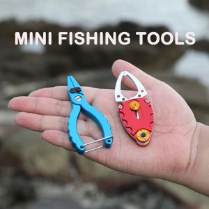 Accessoires Mini Visserijtangen Grip Set Tool Aluminium Zoutwatertang voor lijn Cutter Fish Controller Lure Fishing Tackle gereedschapsapparatuur