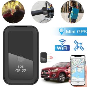 Accessoires Mini GF22 GPS Car Tracker en temps réel GPS Tracker Antilost Disposip Locator Control Magnetic Mount Sim Message Positionneur 2023