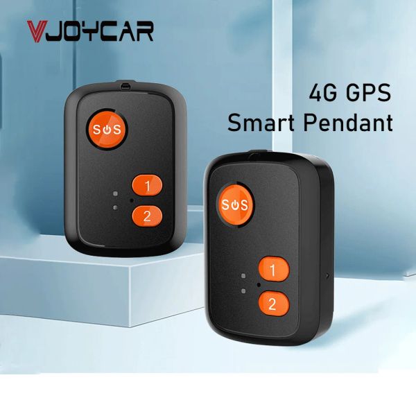 Accessoires Mini GPS Suivi en temps réel Tracking 4G Smart Pendant GPS Tracker SOS Système vocal pour l'appel GPS d'urgence