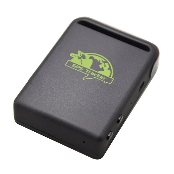 Accessoires mini taille gps véhicules voitures dispositif gps sms gprs sos pour application iOS avec télécommande capteur de choc intégré