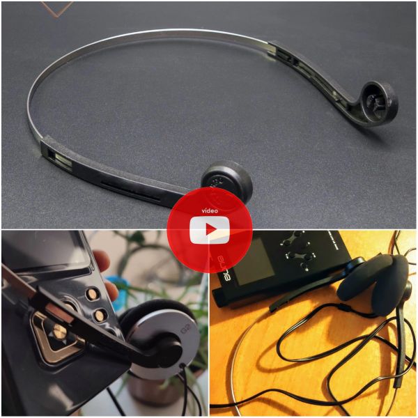 Accesorios, pieza de diadema modificada para Yuin G1A G2A G1 G2 A, banda superior con Clip para auriculares