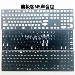 Accessoires Monsgeek M5 Keyboard Poron Sound Pack PC / POM / FR4 / Brass -plaat