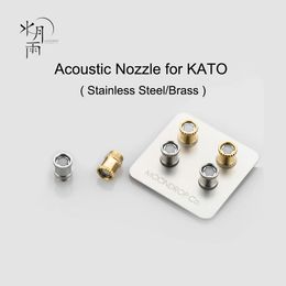 Accessoires MOONDROP Buzle acoustique remplaçable pour les cuivres en acier inoxydable des écouteurs Kato