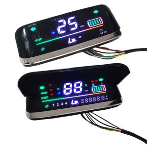 Accessoires Motorscherm Scooter LCD Display Elektrische elektrische fietsen LCD Motor Scooter -scherm Brede 4872V Bike Vervanging