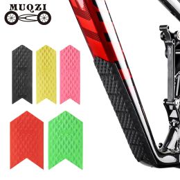 Accessories MUQZI 5pcs Frame Protector Bike Frame ScratchResistant Sticker Chain Guard MTB Road Folding Bicycle Accessories