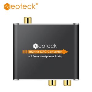 Accessoires Neoteck DAC Digitaltoanalog Audio Converter Adapter Optische coaxiale Toslink Fiber naar RCA 3,5 mm Jack DAC Audio voor versterker