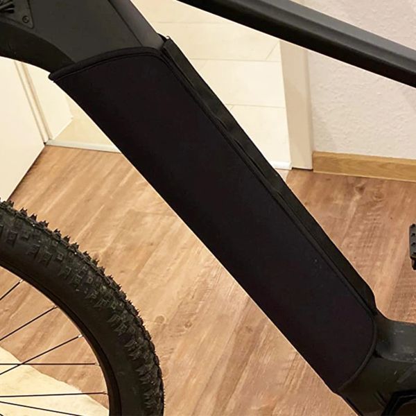 Accessoires Nouveaux vélos électriques 1PC Couvercle de batterie épaisse à manches de poussière épaisse du cadre de vélo de poussière Scratch Isolation Protector Winter