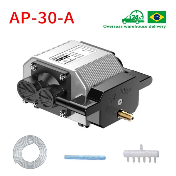 Accessoires Nouveau compresseur d'air électrique magnétique pour machine de découpe laser ZBAITU FF80 EAIR, pompe à air, aquarium et systèmes hydroponiques