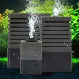 Accessoires Nieuw Bio Sponge Filter voor Aquarium Fish Tank Pond Luchtpomp Biochemische filtratie Ruisloze schuimaquariumaccessoires