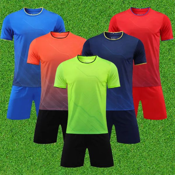 Accessoires New Boy Football sets Custommade Soccer Suits Soccer Jerseys Tracksuit Kits Kits Running Training Clothes