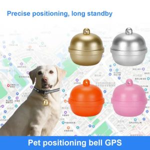 Accessoires New G15 Pets Bell Mini GPS Tracker IP67 Imperproof Magnetic Charging Tracking Device Locator Collar pour chiens chiens Animal Application gratuite