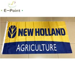 Accessoires New Holland Agriculture Flag 2ft*3ft (60*90cm) 3ft*5ft (90*150cm) Maat Kerstdecoraties voor thuisvlag Banner Gifts