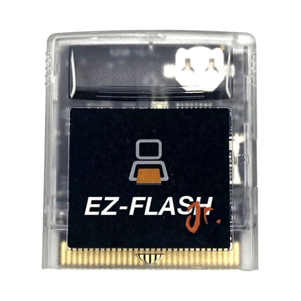 Accessoires New Hot EZ Flash Junior pour GB GBC Game Console EZJ EZFLASH GAME CARTRIDE CARTRIDE AVEC CARTÉ CHORD TF TF CARTE TF 32 Go