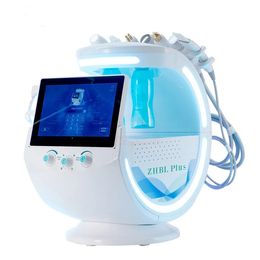 Accessoires Nieuwe Intelligente Ijsblauwe Machine Zuurstof Jet Aqual Peeling Met 10 Miljoen Pixel Huid Analzyer Rf Fractionele Machine Nieuwe Hot