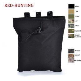 Accessoires New Molle Tactical Magazine Pouch Dump Drop Pouch Bag Recovery Pouch voor AirSoft Ar Ak Magazines Pouch Hunting Bag