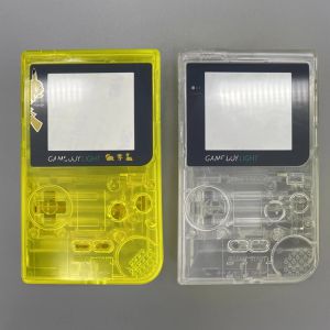 Accessoires Nieuwe Shell Kit voor Gameboy Light GBL Housing Plastic Game Case Cover Game Console voor Nintendo Shell met knoppenstickeretiket