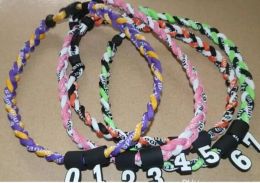 Accessoires Nieuwe Sport Siliconen Nummers Digitale nummer Hanger Pick Your Numbers Kids White Softball Stitches Tornado Necklace Baseball LL LL