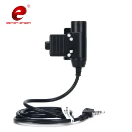 Accessoires Nieuwe U94 Tactical Airsoft PTT voor originele RAC TMC Comta Earmor Headset Hunting Military Baofeng PTT PLUT -HOEP TELEFOON ACCESSOIRES