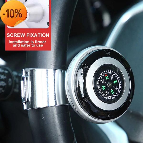 Accesorios Nuevos perilla giratoria del volante universal con el refuerzo de la bola de manejo de potencia de 360 grados para el volante del vehículo del automóvil.