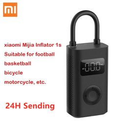 Accessoires Nouveaux xiaomi Mijia Treasure gonflable 1S Version mise à niveau portable Compresseur d'air de pompe électrique pour moto