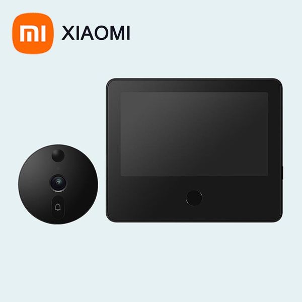 Accessoires Nouveaux Xiaomi Smart Cateye 1s Wireless Video Interphone 1080p HD Camera Night Vision Movement Movement Detection Video Door Seckell Home Security