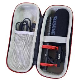 Accessoires La plus récente boîte de voyage extérieure en EVA dur transportant un sac de rangement housse pour RODE VideoMic NTG Vlgo Microphone sacs de Protection
